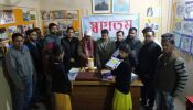 প্রয়াত সাংবাদিক পরিবারের সদস্যদের পাসে শ্রীমঙ্গল উপজেলা প্রেসক্লাব