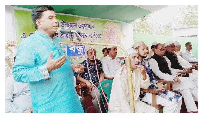 কুলাউড়া উপজেলা চেয়ারম্যান সফি আহমদ সলমানের ইফতার মাহফিল সম্পন্ন