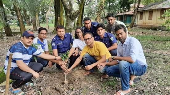 শ্রীমঙ্গলে উপজেলা প্রেসক্লাবের উদ্যোগে বৃক্ষরোপন কর্মসূচী