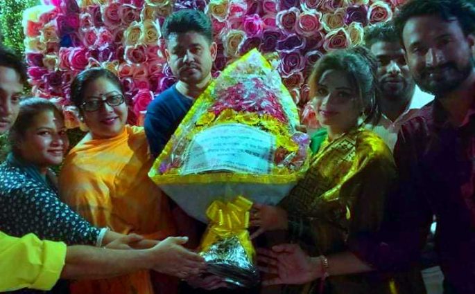 মডেল আফরিনের জন্মদিন