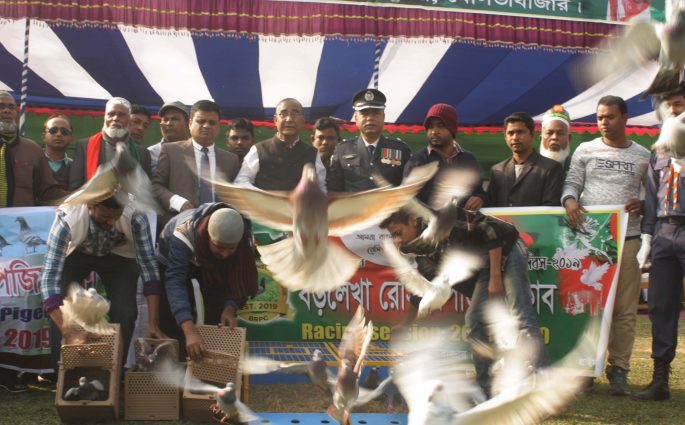 কমলগঞ্জে বড়লেখা রেসিং পিজিয়ন ক্লাবের উদ্যোগে কবুতর রেস প্রতিযোগীতা অনুষ্টিত