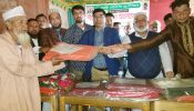 কুলাউড়ায় শীতবস্ত্র বিতরণ করলো ব্লাড ডোনেট ফাউন্ডেশন
