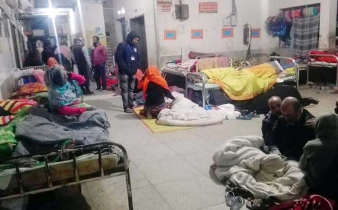 শীতজনিত রোগ বেড়েছে ঠাঁই নেই হাসপাতালে