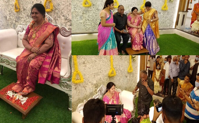 প্রয়াত স্ত্রীর স্বপ্নপূরণে বাংলো কিনে মোমের মূর্তি স্থাপন
