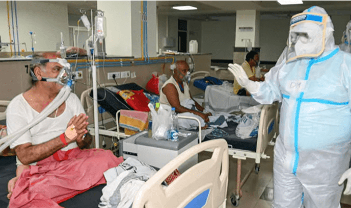 করোনা সংক্রমণে ব্রাজিলকে ছাড়িয়ে দ্বিতীয় অবস্থানে ভারত