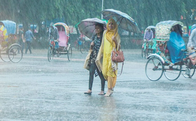দেশের ১১ অঞ্চলে বৃষ্টির আভাস