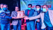 জাতীয় পর্যায়ে শ্রেষ্ঠ সভাপতি ডা. হরিপদ রায় ও ঝরে পড়া রোধে প্রধান শিক্ষক কল্যাণ দেব কে সম্মাননা