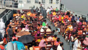 ভাসানচরে পৌঁছেছে রোহিঙ্গাদের দ্বিতীয় দল