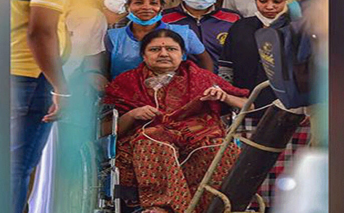 ৪ বছর কারাভোগের পর মুক্তি পেলেন শশীকলা