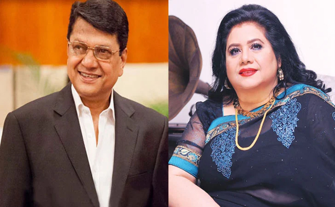 করোনার টিকা নিলেন আলমগীর ও রুনা লায়লা