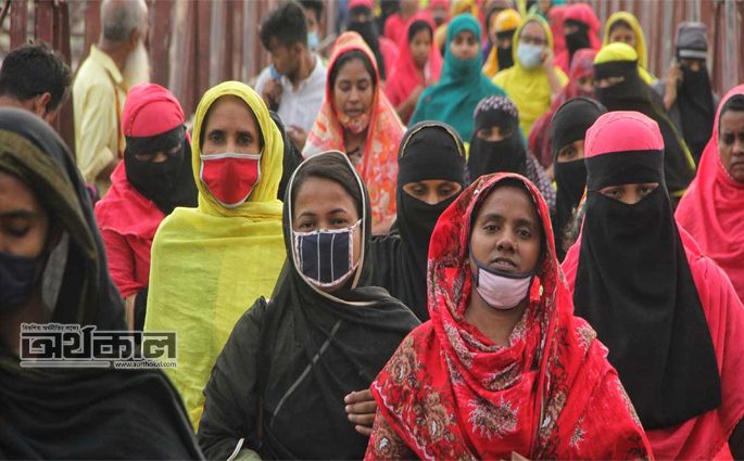 বাড়েনি গার্মেন্টস শ্রমিকদের ঈদের ছুটি