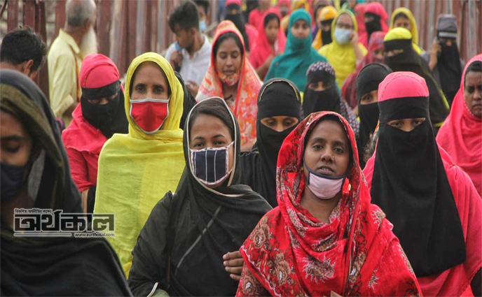 বাড়েনি গার্মেন্টস শ্রমিকদের ঈদের ছুটি