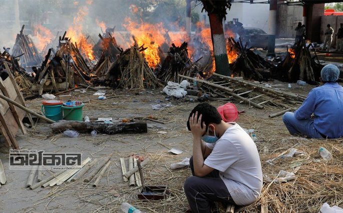 ভারতে ২৪ ঘন্টায় আরো ৩৭৫৪ জনের মৃত্যু