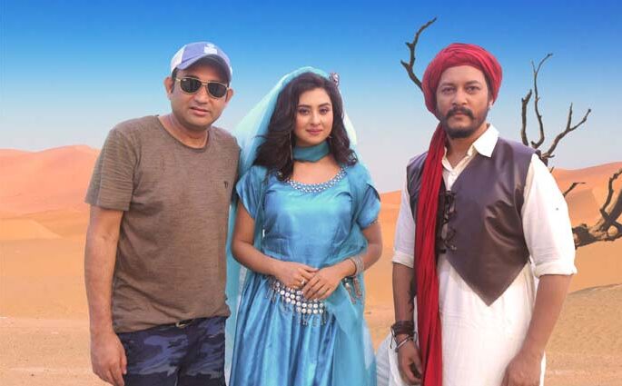 বিজ্ঞাপনচিত্রে জুটি হয়ে চমকে দিলেন ইমন-বুবলী
