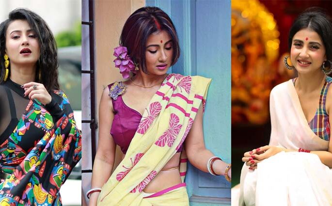 মৌ বউদি হয়ে ঝড় তুললেন মনামী!