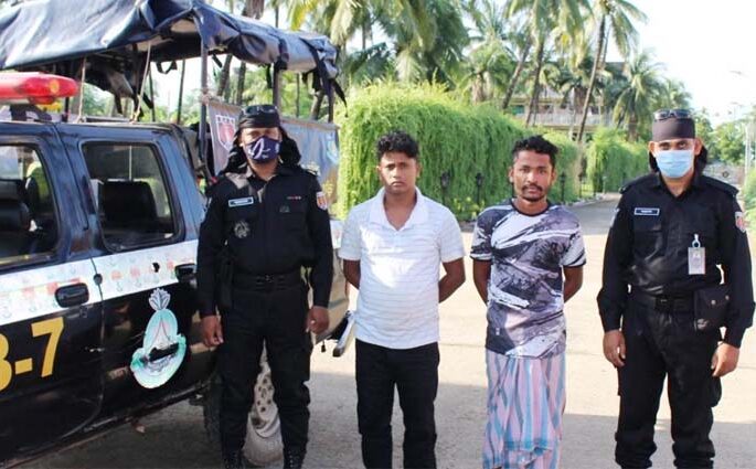 মাছের গাড়িতে ইয়াবা পরিবহন, আটক ২