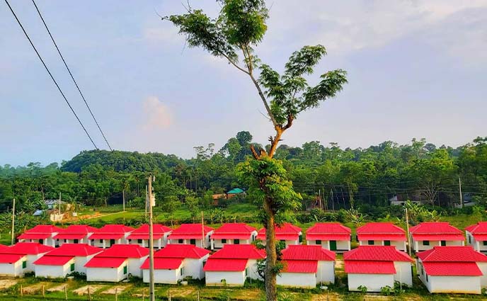 শ্রীমঙ্গলের আশ্রয়ণ প্রকল্প- উন্নয়নের ধারায় বিকশিত হবে স্থানীয় পর্যটন