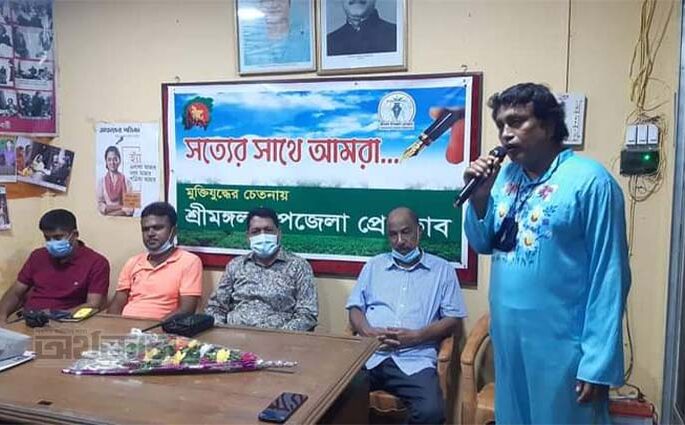 শ্রীমঙ্গল থানার নবাগত ওসির সাথে উপজেলা প্রেসক্লাবের মতবিনিময়