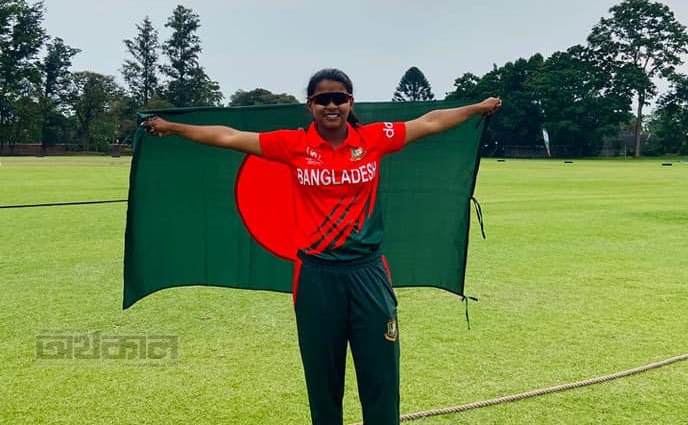 নারীদের ওয়ানডেতে প্রথম সেঞ্চুরি শারমীনের