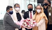 প্যারিস থেকে দেশে ফিরেছেন প্রধানমন্ত্রী