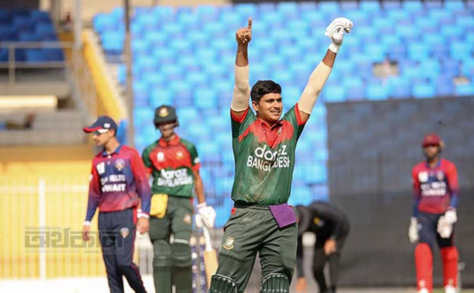 কুয়েতকে উড়িয়ে সেমির পথে বাংলাদেশ