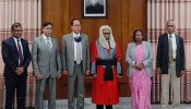 সিইসি ও চার কমিশনারের শপথ