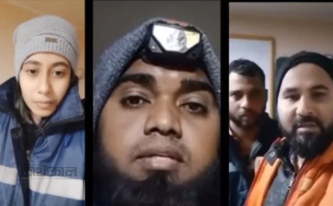 বাঁচার আকুতি ইউক্রেনে আটকে পড়া নাবিকদের