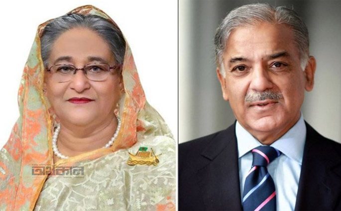 পাকিস্তানের নতুন প্রধানমন্ত্রী শেহবাজ শরীফকে প্রধানমন্ত্রীর অভিনন্দন