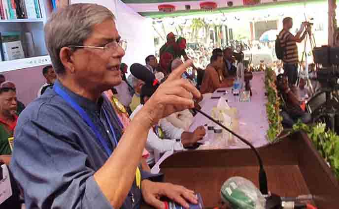 আওয়ামী লীগ আমাদের স্বপ্ন, আশা-আকাঙ্ক্ষা ধ্বংস করে দিচ্ছে: ফখরুল