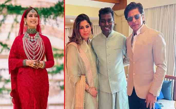 নয়নতারার বিয়েতে গৌরি নয়, ম্যানেজারকে নিয়ে হাজির শাহরুখ