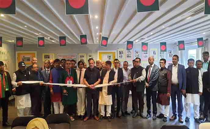 ডেনমার্কে বিকুল চক্রবর্তীর সংগৃহীত তথ্য ও ছবি দিয়ে মুক্তিযুদ্ধের আলোকচিত্র প্রদর্শনী