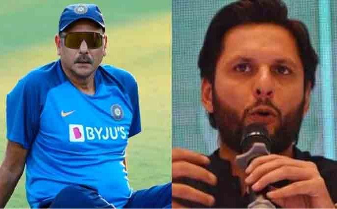ওভার কমিয়ে ৪০ ওভারের ওয়ানডে চান আফ্রিদি-শাস্ত্রী