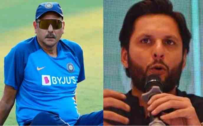 ওভার কমিয়ে ৪০ ওভারের ওয়ানডে চান আফ্রিদি-শাস্ত্রী