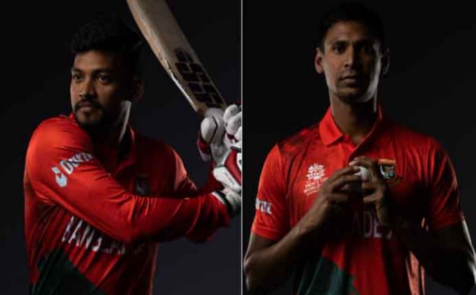 শান্ত ফুটেজ দেখছেন, মুস্তাফিজ শোধরাচ্ছেন আর্ম স্পিড