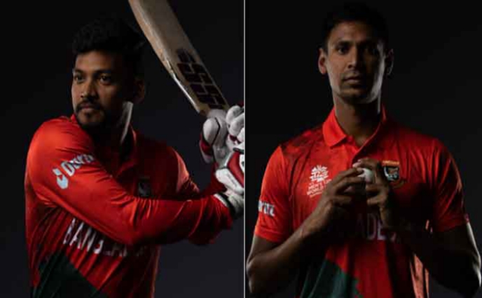 শান্ত ফুটেজ দেখছেন, মুস্তাফিজ শোধরাচ্ছেন আর্ম স্পিড