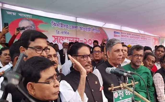 তত্ত্বাবধায়ক সরকার মামা বাড়ির আবদার: ওবায়দুল কাদের