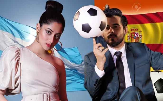 আর্জেন্টিনা হারলে খেলা দেখবেন না পূজা, স্পেনে মুগ্ধ সিয়াম