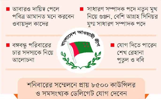 সম্মেলন ঘিরে দুই স্রোত