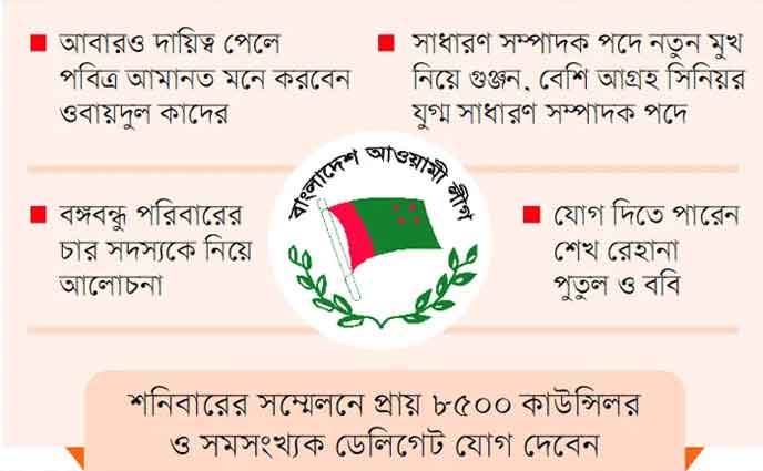 সম্মেলন ঘিরে দুই স্রোত