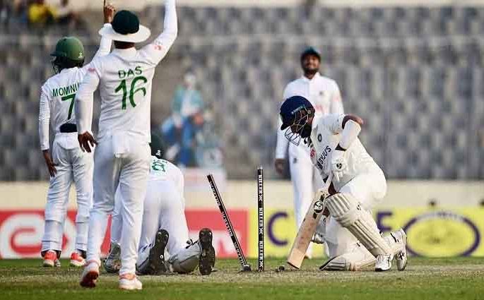 ভারতের ব্যাটিংয়ে ‘ঘূর্ণির ছোবল’, রোমাঞ্চের আশা