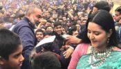 সিনেমার প্রচারণায় বিএএফ শাহীন স্কুলে গেলেন পরীমণি