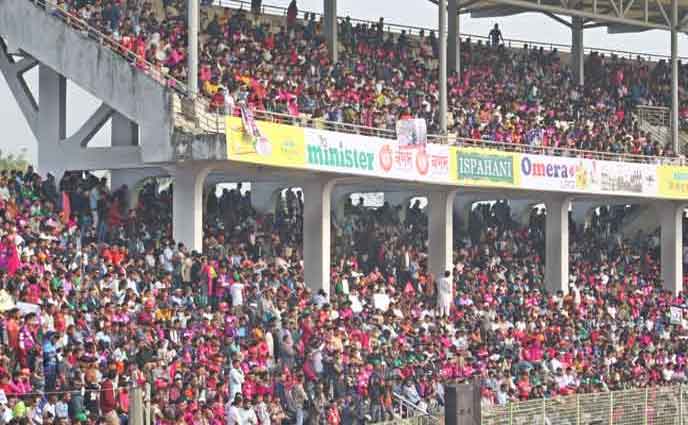 বিপিএলের দর্শক দেখে উচ্ছ্বসিত বিসিবি সভাপতি