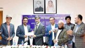 খুবিতে ২ কোটি ৮৮ লাখ টাকা গবেষণা অনুদানের চেক বিতরণ