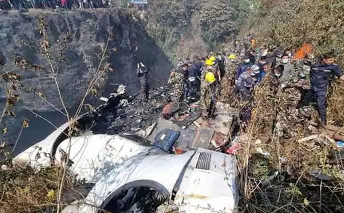 নেপালে উড়োজাহাজ বিধ্বস্তের ঘটনায় নিহত বেড়ে ৬৭