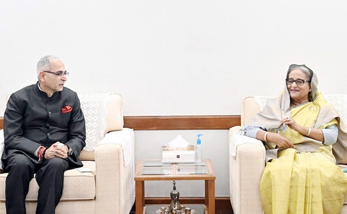 ‘শেখ হাসিনার নেতৃত্বে পূর্ণ সমর্থন রয়েছে ভারতের’