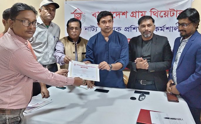 শ্রীমঙ্গলে অনুষ্ঠিত হয়ে গেলো দুইদিন ব্যাপী অভিনয় বিষয়ক কর্মশালা