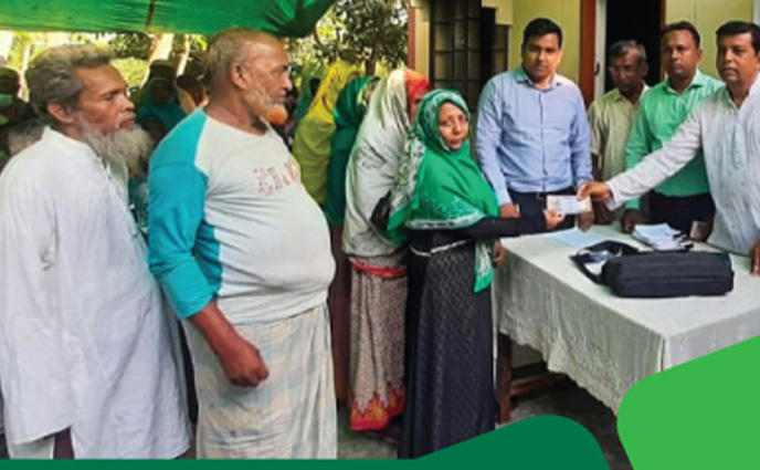 ১০ হাজার মানুষকে আর্থিক সহায়তা দিলো এনআরবিসি ব্যাংক