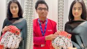 বঙ্গবাজারের পোড়া কাপড় কিনলেন বুবলী