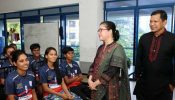 বাফুফে ভবনে সাবিনাদের ঈদ