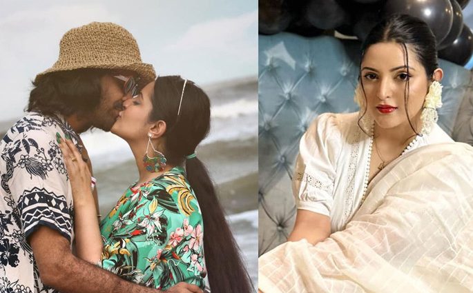 রাজের চুমু ও ভিডিওর জবাবে ‘খোঁচা’ পরীমণির